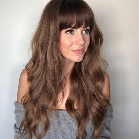 Hair extensions i farge #7 Medium Ashbrown